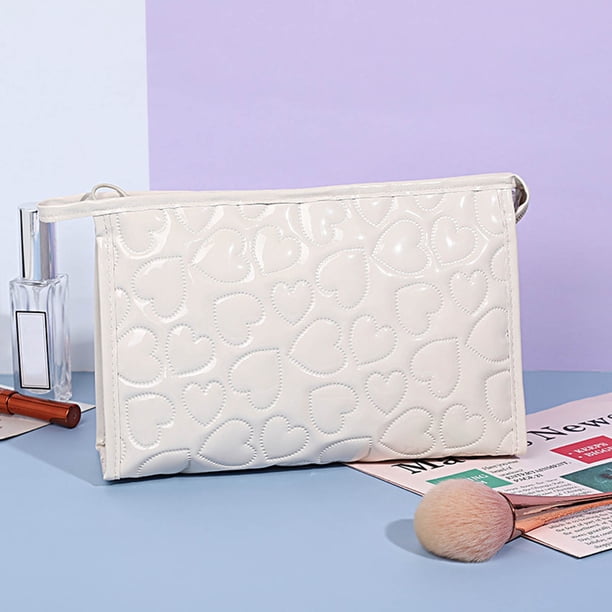 Xihbxyly Neceser Portátil para Maquillaje, Bolsa de Viaje Lavable, Cierre de Cremallera, Ligero y Duradero, Perfecto para Artículos de Tocador, Regalo Ideal para Mujeres, Juego de 1 Pieza.