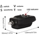 thumbnail image 4 of Fishing Bite Alarm Tackle Bite Alert Carp Bite Alarm Fishing Bite Indicator Alert Bell Illuminated For Fishing Black1pcs, 4 of 5