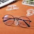 thumbnail image 5 of Masteelf 6pcs Transparent Eyeglasses Organizer Wall Mounted Sunglasses Holder Space Saving Clear Glasses Rack for Office Dorm and Home, 5 of 8