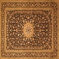 thumbnail image 1 of Ahgly Company Indoor Square Medallion Orange Traditional Area Rugs, 8' Square, 1 of 1