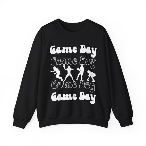 Adult Womens Fooball Game Day Sweatshirt, Football Top, Mom Football Shirt