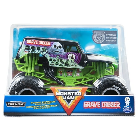Monster Jam Official Diecast Grave Digger Truck Play Vehicle