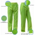 thumbnail image 3 of RainRider Waterproof Rain Suit for Men Women Rain Gear Jacket with Pants(Fluorescence,Medium), 3 of 8