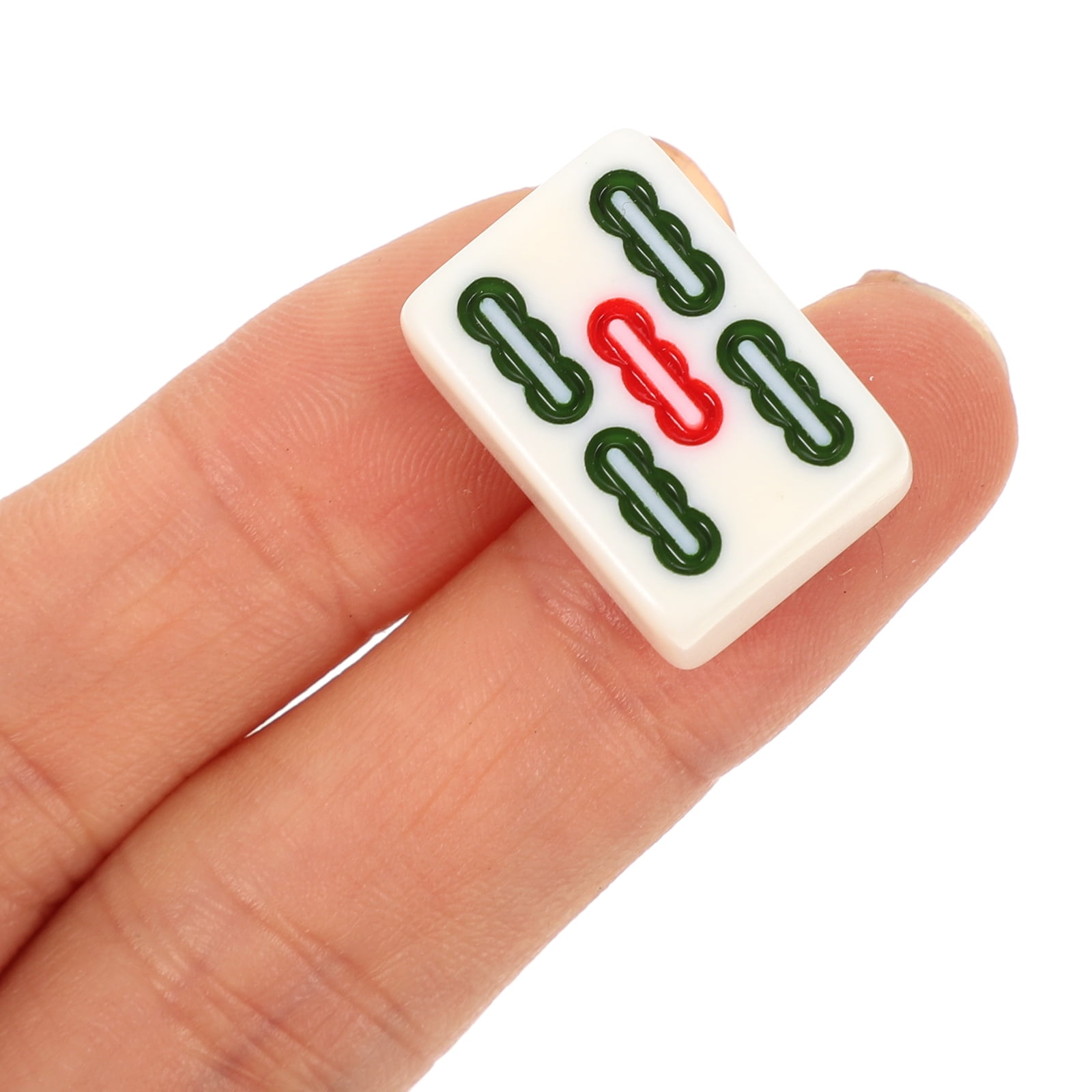 SAFIGLE 1 Conjunto Mini Mahjong Jogo Mahjong Portátil Jogos De