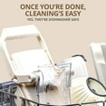 thumbnail image 2 of EMSON Safe Mandoline Slicer for Kitchen, All in 1 Mandoline Slicer for Food Works as Potato Slicer, Vegetable Slicer, Food Slicer, French Fry Cutter and More with 5 Blades and Storage Container C104, 2 of 8