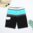 thumbnail image 4 of Aayomet Mens Swimming Trunks Leisure Suit Waist Adjustable Drawstring Triangle Liner Quick Drying Pocket Swimming (Sky Blue, 42), 4 of 5