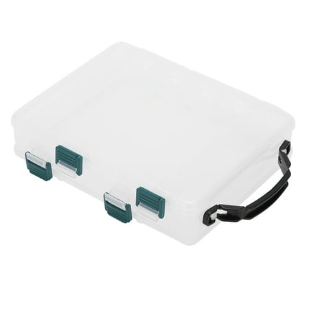 Fishing Tackle Box Double Layer Multifunctional Portable Fishing Accessory StorageBox