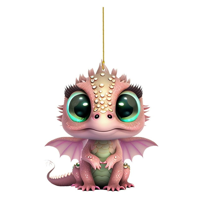 Adorable Flying Baby Christmas Ornament - Unique 2D Design for Holiday for Adding Cheer to Your Festive Atmosphere