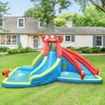 thumbnail image 4 of Costway Inflatable Water Slide Crab Dual Slide Bounce House Splash Pool with 950W Blower, 4 of 11