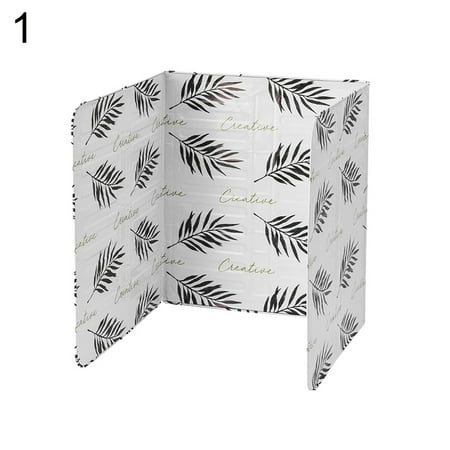 

VEAREAR Kitchen Oil Splash Guard Aluminum Foil Kitchen Cooking Oil Splash Guard Gas Stove Heat Burn Proof Board