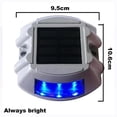 thumbnail image 2 of Iluminación Solar al aire libre Carretera Calzada Pier Camino Luces de piso Led Luces de inducción de perno ciego, 2 of 3