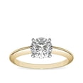 thumbnail image 1 of 1.00 Carat Excellent Round Shape Natural Diamond Unique Wedding Ring for her Solid 14K Yellow Gold Size 7, 1 of 8