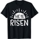thumbnail image 1 of Easter Christian He is Risen Sun Resurrection - Camiseta para hombre y mujer, 1 of 2