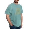 thumbnail image 4 of CafePress - 50Th Wedding Anniversary Gold Retro Typography T Shirt - Mens Comfort Colors Shirt, 4 of 5