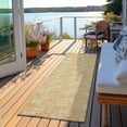 thumbnail image 6 of Addison Rugs Chantille Indoor/Outdoor Transitional Lines Gold Washable Runner Rug, 2'3" x 7'6", 6 of 6