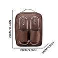 thumbnail image 3 of Kuluzego New Portable Shoe Storage Bag For Outdoor High-capacity Shoe Storage Bag, Portable Travel Storage Box,Storage Organizer, 3 of 8