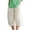 r-261White65, variant on NAFUU Womens Summer Bermuda Shorts Casual Elastic Waist Solid Color Wide Leg Short Pants With Pockets Comfortable Versatile Elastic Waist Shorts Women