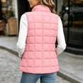 thumbnail image 6 of Edvintorg Women's Winter Waistcoat Sleeveless Zip up Puffer Jacket Lightweight Padded Vest with Pockets Fall Outerwear, 6 of 6