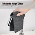 thumbnail image 7 of Thickened Magic Cleaning Cloth, Upgrade Reuseable Streak Free Microfiber Cloth Magic Fiber Microfiber Cleaning Cloth, Multipurpose Miracle Rags for Kitchen, Window, Glass, Cars (Gray-5Pcs), 7 of 7