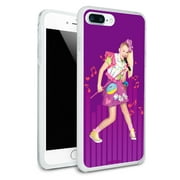 Jojo Siwa Music Protective Slim Fit Hybrid Rubber Bumper Case for Apple iPhone 7 and 7 Plus