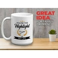thumbnail image 2 of Barber Coffee Mug 15 oz White - You're The Highlight - Hairdresser Stylist Beautician Shaver Male Female Hairstylist Beauty Salon Hair Salon Cosmetologist Philocalist, 2 of 7