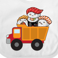 thumbnail image 4 of Inktastic Sushi Lover Food Truck Boys or Girls Baby Bib, 4 of 4