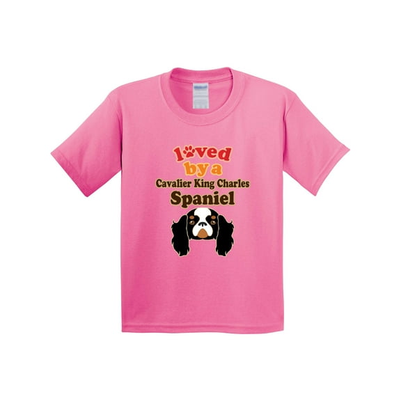 Inktastic Cavalier King Charles Dog Youth T-Shirt