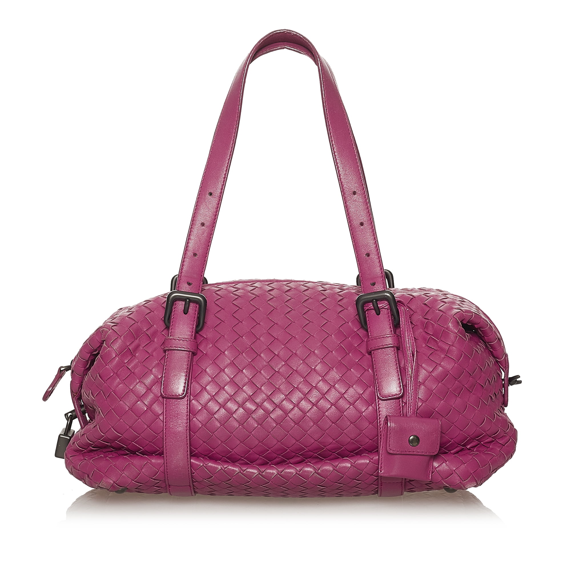 Pre Owned Bottega Veneta Intrecciato Shoulder Bag Bahrain Ubuy