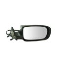 thumbnail image 1 of Exterior Power Heated Manual Folding Mirror Black Right Side For Dodge Charger, 1 of 9