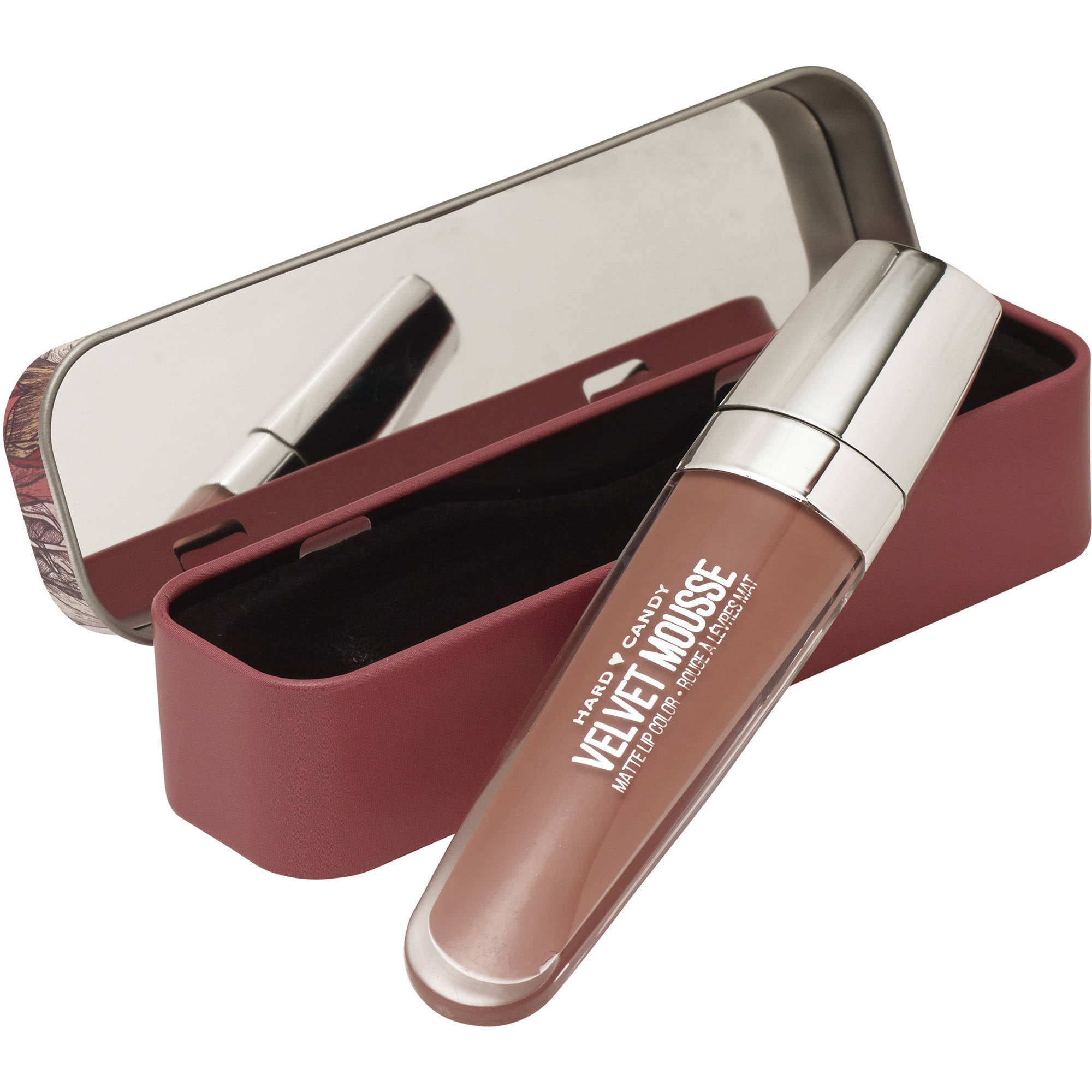 Hard Candy Velvet Mousse Matte Lip Color Tin, 1217 Forget Me Not