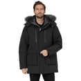 thumbnail image 4 of Wantdo Men's Quilted Winter Jackets Full-Zip Parka Long Sleeve Jackets Black XL, 4 of 7