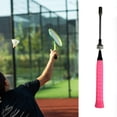 thumbnail image 1 of Entrenador de swing perfecl de raqueta de bádminton herramienta de entrenamiento rosa, 1 of 8