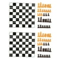 thumbnail image 2 of Fyydes Chess Board Set, Exquisite Foldable Plastic Chess Board Game, 2 Set For Kids Adults Party Camping, 2 of 8