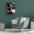 thumbnail image 3 of Trademark Fine Art Shot by Clint Disco Flamingo Canvas Wall Art, 3 of 4