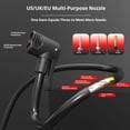 thumbnail image 6 of Manual Air Pump with Pressure Gauge, 160 PSI High Pressure Bike Tire Pump, Universal Valve for Presta Schrader Dunlop for Car and Bicycle, 6 of 9