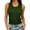 Green, variant on KHONTS Womens Crochet Tank Tops Summer Spring Sleeveless Tops Cute Sweater Vest Trendy Boho Beach Vacation Clothes Yellow XL
