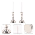 thumbnail image 3 of 2Pcs Toy House Candlesticks Miniature Candlesticks Mini Alloy Candle Holders, 3 of 8