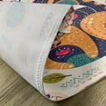 thumbnail image 5 of Ambesonne Paisley Place Mats Set of 4, Cat and Flower Leaf, Standard Size, Multicolor, 5 of 6