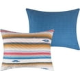 thumbnail image 3 of Barefoot Bungalow Painted Desert Southwestern Pillow Sham, Standard Size, Sapphire, 3 of 5