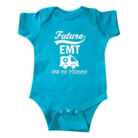 

Inktastic Future EMT Like My Mommy Gift Baby Boy or Baby Girl Bodysuit