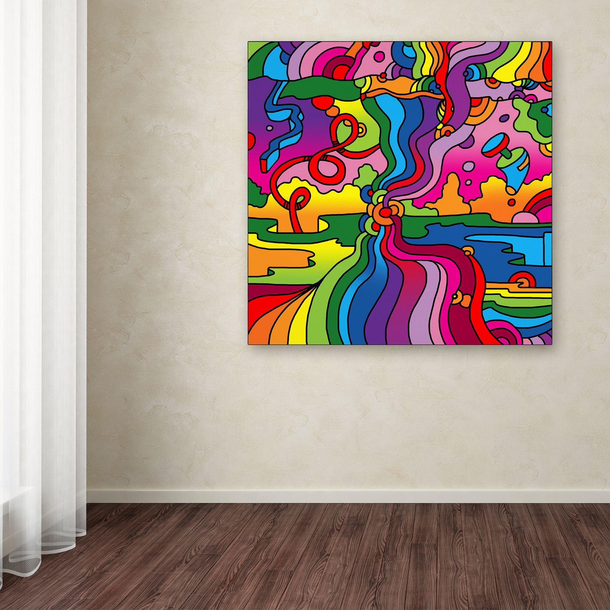 Trademark Fine Art 'Pop Art Mambo 216C' Canvas Art by Howie Green