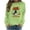 W6-NSLGXD Green Sweatshirt for Women, variant on NSLGXD Women's Halloween Sweatshirts Cute Ghost Graphic Pullovers Vintage Fall Crewneck Long Sleeve Sweat Tops Halloween Costumes S-2XL