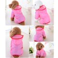 thumbnail image 3 of kladzum Dog Raincoat Hooded, Water Proof Dog Rain Jacket Pet Dog Puppy Rainwear Raincoat Pet Hooded Jacket Clothes, Dogs Lightweight Rain Jacket, 3 of 4