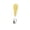 Yellow, variant on Toddler Stainless Steel Feeding Spoon (Pink), Soft Silicone Handle Baby Utensil for Self-Feeding & First Stage Solids