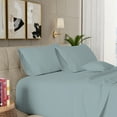 thumbnail image 3 of Aireolux 800 Thread Count 100% Cotton Supima, Wrinkle Resistant, Soft & Cozy, Sateen Pillowcases Standard Blue, 3 of 8