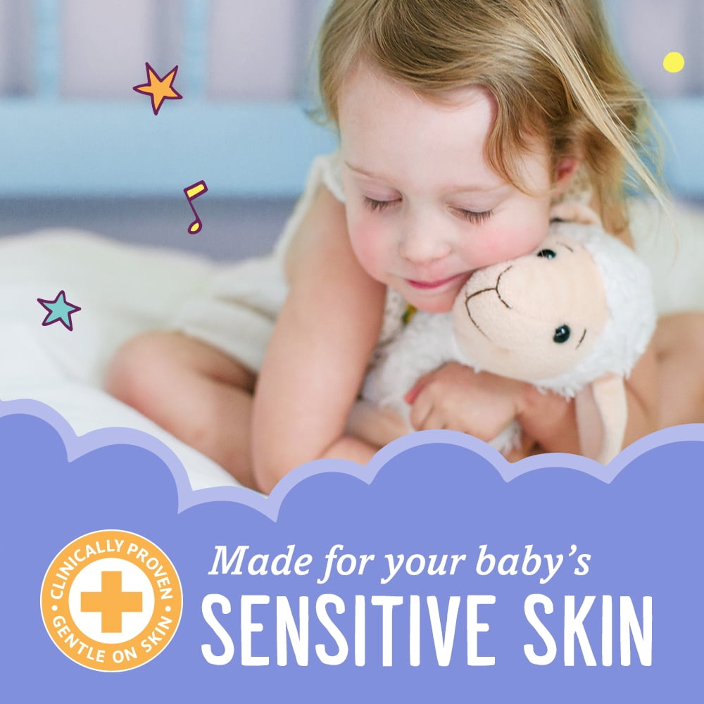 Seventh Generation Overnight Baby Diapers, Free & Clear (Choose Size and Count)
