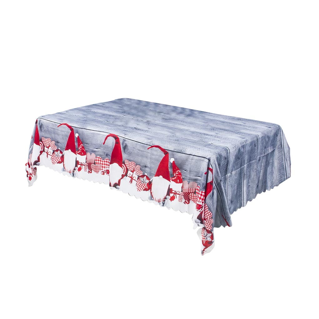 Christmas Table Runner Felt Table Cover Cloth Xmas Tablecloth Festival Decor Christmas Table Runner Felt Table Cover Cloth Xmas Tablecloth Festival Decor