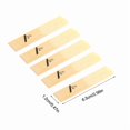 thumbnail image 5 of 10 pcs Clarinet Reeds Set Bb Pitch 1.5/2.0/2.5/3.0/3.5/4.0 Wind Instrument Reed Clarinet for Easy Playing Hardness 2.5, 5 of 5