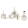 thumbnail image 4 of Hot Air  Tips, 8Pcs Stainless Steel Curved Angle Heat  Nozzles Kit Robust  For Desoldering Station, 4 of 8