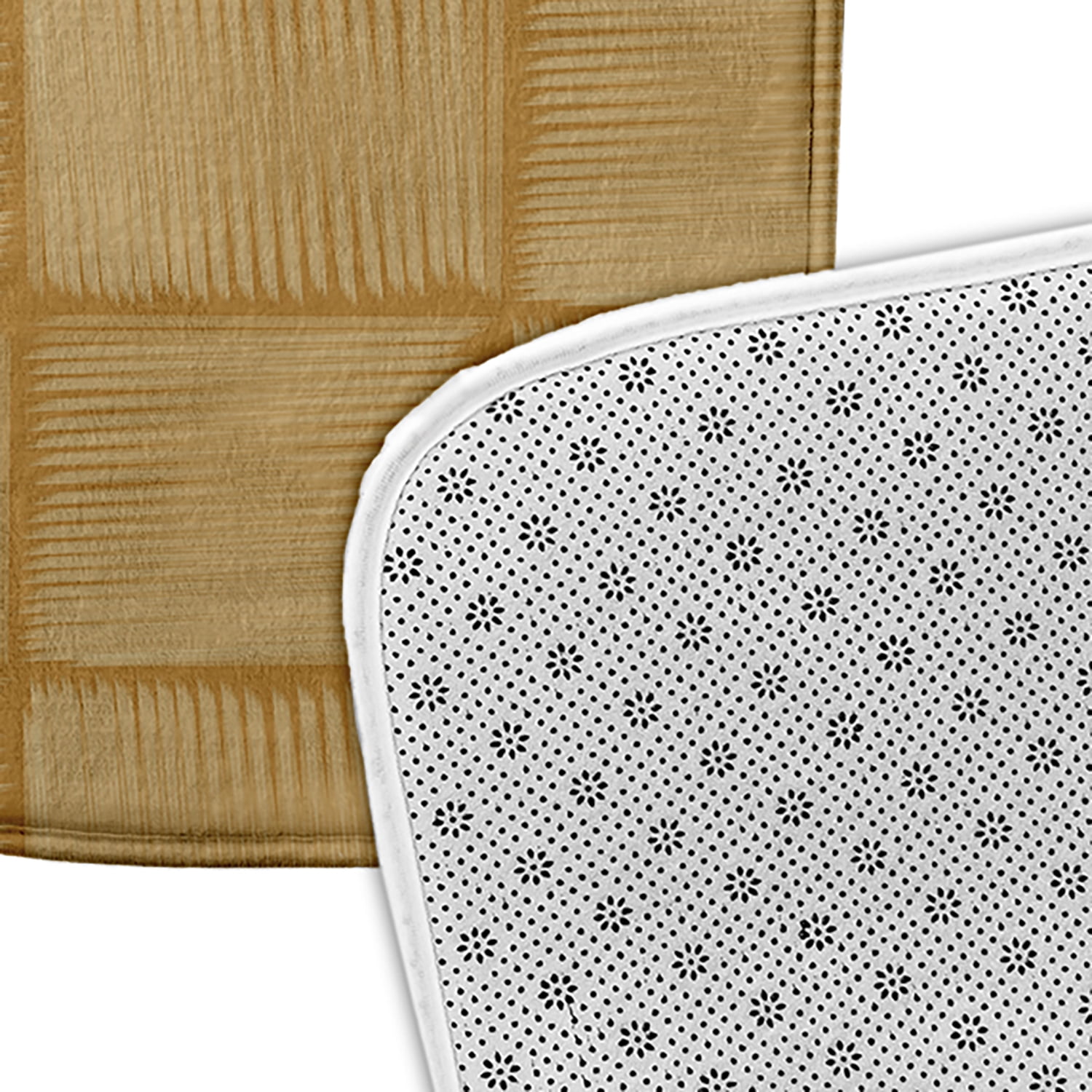 Simply Daisy Basketweave Pet Feeding Mat for Dogs and Cats
